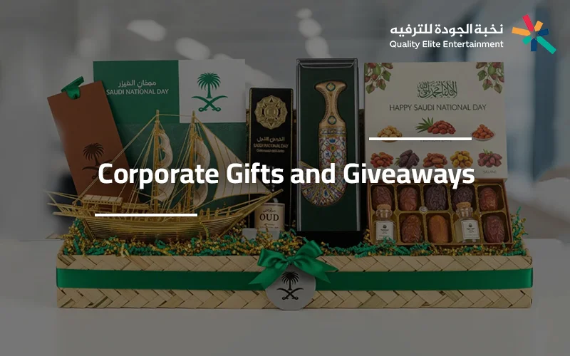 Gifts and event favors with a professional design that reflects the brand identity