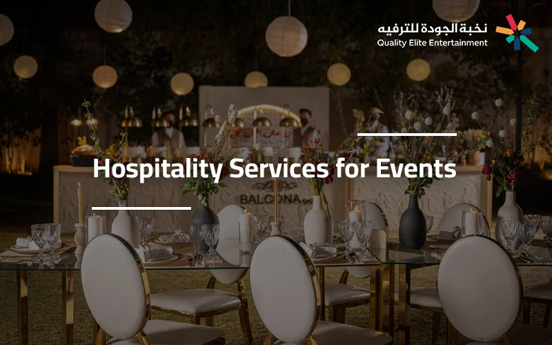 Setting up elegant hospitality tables for events and occasions