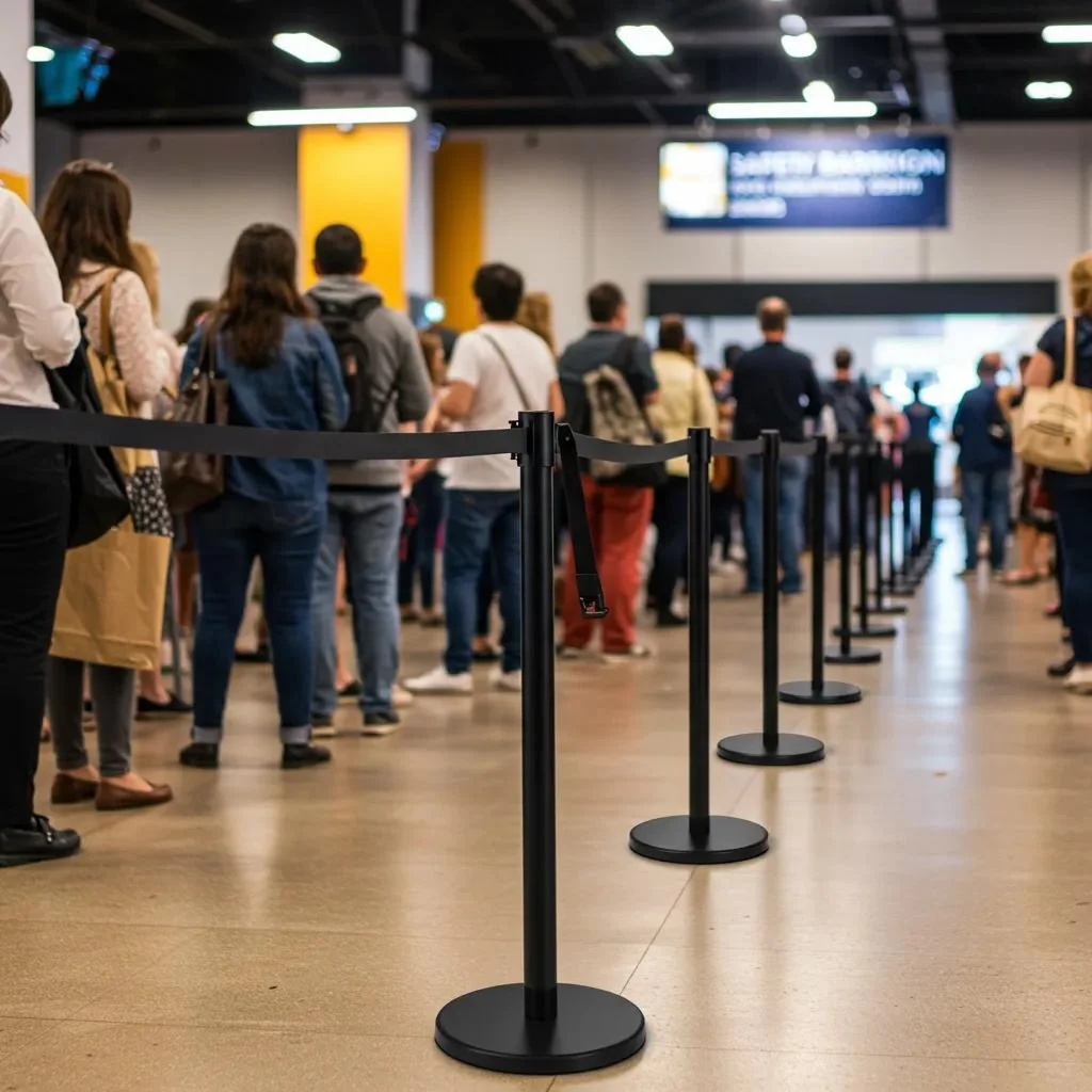 حواجز تنظيم الحضور ومسارات الدخول في الفعاليات خدمة توريد مستلزمات الفعاليات في السعودية