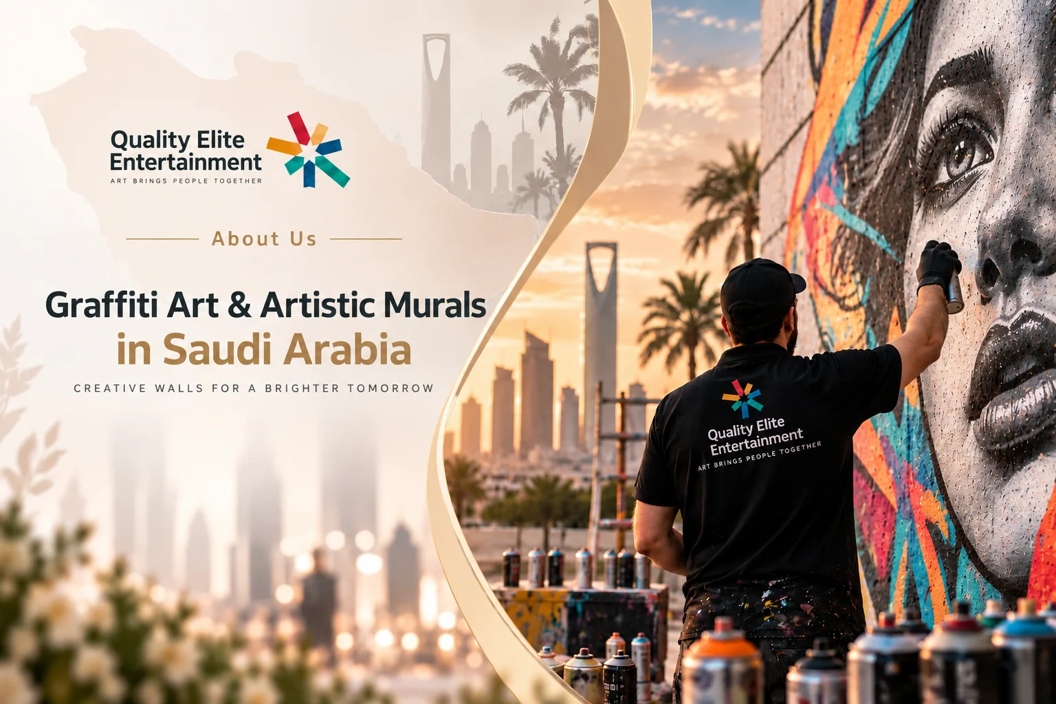 Graffiti and mural art services in Saudi Arabia